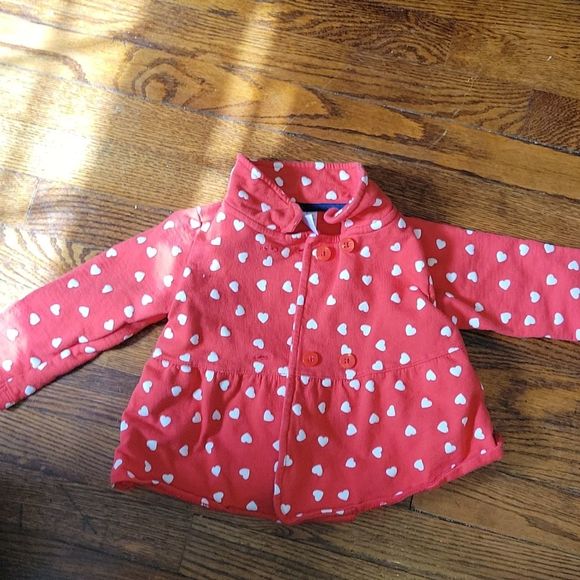 Carter's Other - 🌻 4 for$12 🌻 Carter's 24 month red and white heart coat